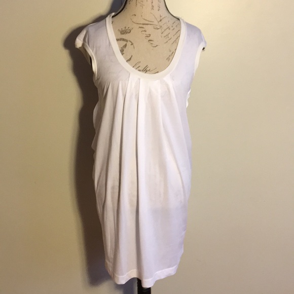 Miss Sixty white slouchy open back mini dress, S - Picture 2 of 8